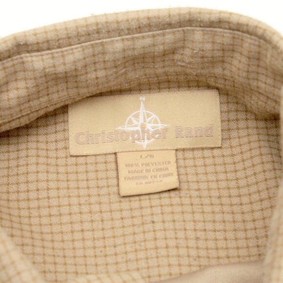 Christopher Rand Men's Long Sleeve Button Front Shirt Large - Picture 5 of 6